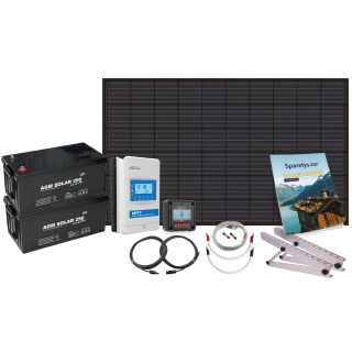 Solcellepakke, Grunnpakke, 280W/320W