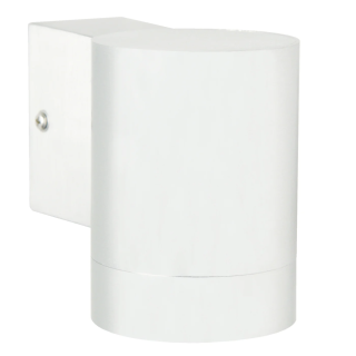 12V & 230V Tin Maxi utelampe enkelt, hvit