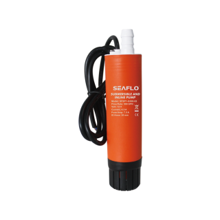 12V vannsynkepumpe, Seaflo 31,5L 0,7bar