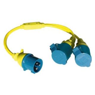 Victron Splitter Cord 16A/250V CEE/2xCEE