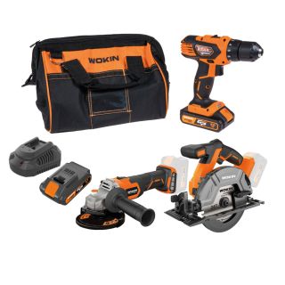 Wokin Verktøysett - 18V Startpakke