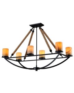 12V & 230V Setesdal hamp 6x stor takpendel