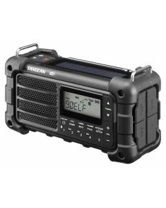 Sangean MMR-99 DAB med solcelle og sveiv, sort