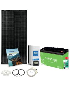 Solcelle bobilpakke, 110W PREMIUM