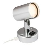 12V  MiniTube D1 med innebygget USB-lader