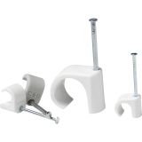 Kabelklips 7x14mm, 100stk