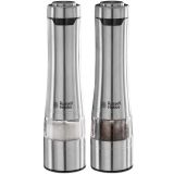 Salt- og pepperkvern Russell Hobbs stål - Batteridrevet