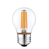230V E27 B45 4W 4x Filament led pære, dimmbar, varmhvit