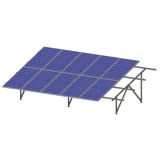 Bakkestativ for 2x12 solcellepaneler