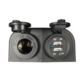 Smart Påvegg -2- USB lader og Sigarettenneruttak