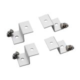 Enkle festebraketter, sølv