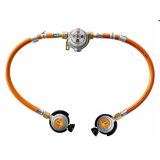 Gassregulator sett med automatisk omskifter