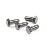 Rustfri maskinskrue med sekskanthode A4  M8x20mm, 25stk