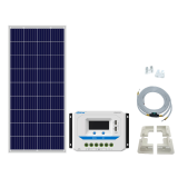 Solcelle bobilpakke, 160W, basic