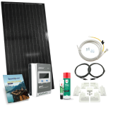 Solcellepakke for bobil, båt og caravan, 220W