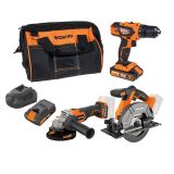 Wokin Verktøysett - 18V Startpakke