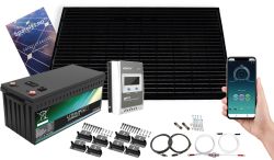 Solcellepakke Lithium 360W 225Ah