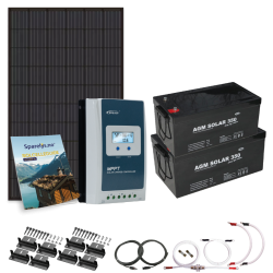 Solcellepakke AGM 450W
