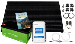 Solcellepakke Lithium 360W 200Ah