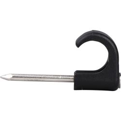 Kabelklips for rund kabel 5-7mm, 100stk