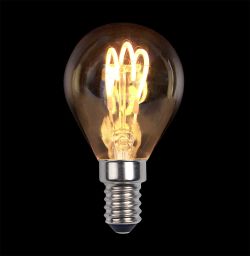 230V E14 B45 2W Vintage filament led pære, EKSTRA varmhvit