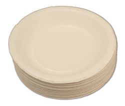 Papptallerken dyp, 50-pakning, 19cm