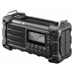 Sangean MMR-99 DAB med solcelle og sveiv, sort