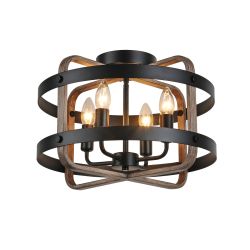 12V & 230V  Helix taklampe