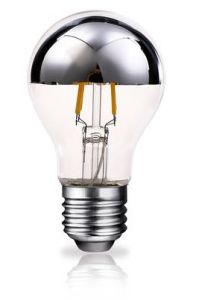 12V E27 B60 3W 4x Filament led pære, varmhvit, Reflektor