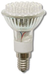 12V E14 spot 1,8W 36 led pære, varmhvit