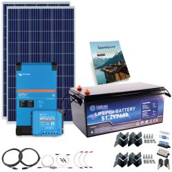 Kraftpakke 230V - 3000W, Victron 48v