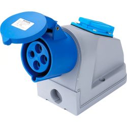 230V stikkontakt kombi, 16A, 3-Pol+J