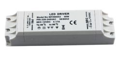 Omformer 230VAC til 12VDC 1- 50Watt