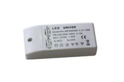 Omformer 230VAC til 12VDC 1- 18Watt