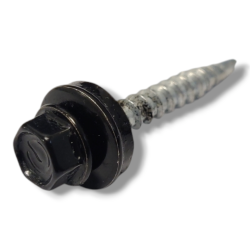 Farmerskrue 4,8x55 mm, sort, 100pk