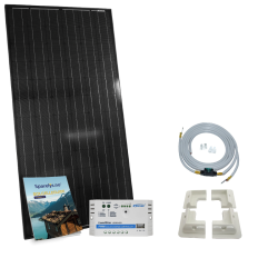 Solcelle bobilpakke, 190W, basic