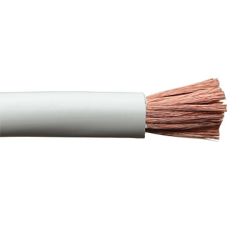 Strømkabel 1x50mm², pris pr meter, hvit