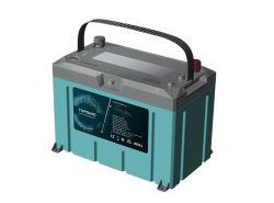 Lithium Batteri: LiFePO4 12V 100Ah T-Premium 150A BMS