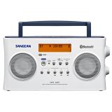 12V & 230V Sangean DPR26BT, DAB+/DAB/FM/BT Radio, hvit