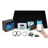 Solcellepakke Lithium 110W 75Ah
