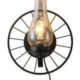 12V & 230V Nordfjord rund vegglampe