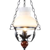 12V & 230V Røros taklampe, parafinimitasjon