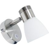 12V Syn spotlampe med dimmer og USB-lader