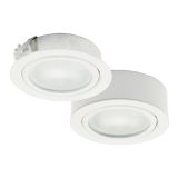 12V Innfellingsspot inkl. kappe W6113, hvit