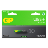 Batteri GP Ultra+ Alkaline AAA, LR03, 10pk