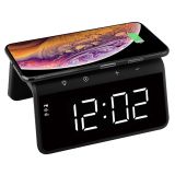 Audix - Trådløs lader m/klokke, sort