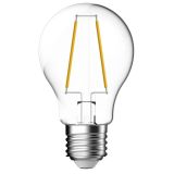 230V E27 B60 4,0W 2x Filament led pære, varmhvit