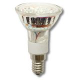 12V E14 spot 1,0W 21 led pære, varmhvit