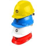 Hjelm med hakestropp, hvit