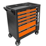 Verktøyvogn med hjul og lås